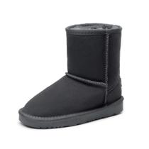Botas DREAM PAIRS Infantil com Forro de Pelo Sintético Cinza Tamanho 11