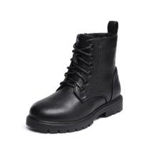 Botas DREAM PAIRS Infantil de Combate com Zíper Lateral Resistente à Água