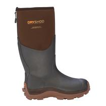 Botas Dryshod Haymaker Hi Rubber impermeáveis para homens marrons Botas Dryshod Haymaker Hi Rubber impermeáveis para homens marrons