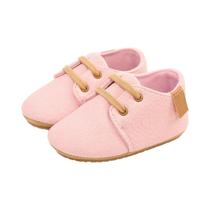 Botas Esportivas Retro Multicoloridas Em Couro PU Com Solado De Borracha Antiderrapante Para Bebês