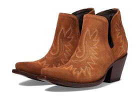 Botas femininas Ariat Dixon, camurça, tamanho 7, estreitas