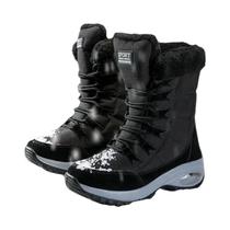 Botas Femininas de Inverno - À Prova d'Água, com Forro de Pele e Plataforma Alta Botas Femininas de Inverno - À Prova d'Água, com Forro de Pele e Plataforma Alta