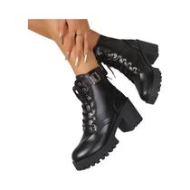 Botas Femininas De Outono Inverno Com Salto Grosso, Versáteis, Estilo Coreano Britânico, Cano Médio