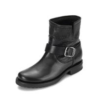 Botas femininas Frye Veronica em couro escovado de grão integral
