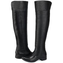 Botas Femininas Montaria Couro Cano Longo Over The Knee Rasteira Botas Femininas Montaria Couro Cano Longo Over The Knee Rasteira
