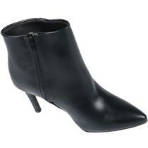 Botas Femininas Napa Genebra Preto Ouro Claro - Vizzano