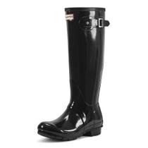 Botas Hunter Original Altas Brillantes Impermeáveis Pretas 37 Botas Hunter Original Altas Brillantes Impermeáveis Pretas 37