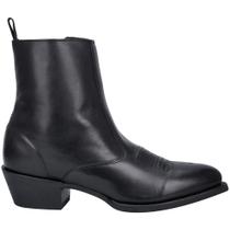 Botas Laredo Fletcher, de bico fino, casuais para homens, pretas