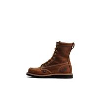 Botas masculinas Thorogood Moc Blk Wedge Trail Crazyhorse 8 polegadas Botas masculinas Thorogood Moc Blk Wedge Trail Crazyhorse 8 polegadas