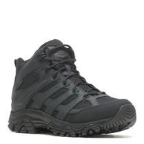 Botas Merrell Moab 3 Mid Tácticas Impermeables Negras Talla 11 Anchas