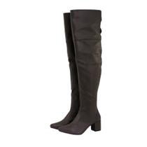 Botas Over de Knee Feminina Cores Têndência Outono Inverno Lirom