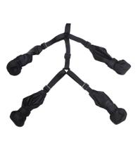 Botas suspensas para cães PetPhindu impermeáveis antiderrapantes para o inverno Botas suspensas para cães PetPhindu impermeáveis antiderrapantes para o inverno