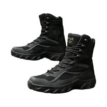 Botas Táticas Leves Para Homens, Casuais Para Caminhadas Ao Ar Livre, Botas De Motocicleta