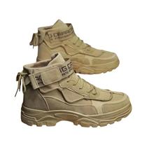 Botas Táticas Masculinas Para Caminhada, Antiderrapantes, De Inverno, Para Deserto, Cano Curto,