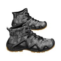 Botas Táticas Oxford Camufladas Impermeáveis Para Homens Tamanho Plus, Calçados Esportivos Para