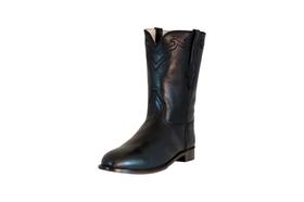 Botas TuffRider El Paso Couro Redondo Preto 25 cm Botas TuffRider El Paso Couro Redondo Preto 25 cm