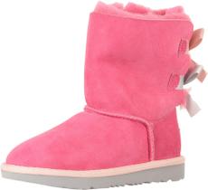 Botas UGG Kids Bailey Bow II - Rosa Azaléa/Azul Islandês Botas UGG Kids Bailey Bow II - Rosa Azaléa/Azul Islandês