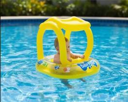 Bote Boia Bebê Assento Cobertura Piscina Infantil Bote Boia Bebê Assento Cobertura Piscina Infantil