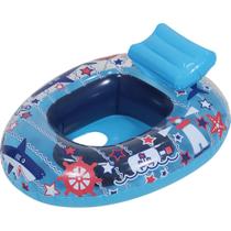 BOTE INFANTIL AMIGOS AQUATICOS 76 cm x 65 cm - azul