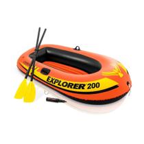 Bote Inflável Explorer 200 Com Remos E Bomba Manual Intex - 58331