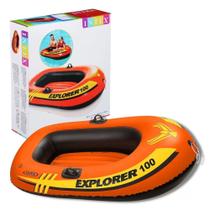 Bote Inflável Infantil Explorer 100 até 55kg Intex 58329