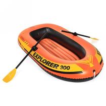 Bote Inflável Intex Explorer 300 Com Remos 211cm Até 186kg