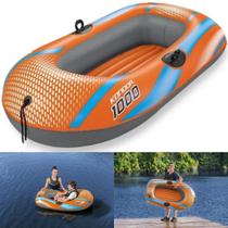 Bote Inflável Para Crianças Kondor 1000 Bestway Suporte Remo