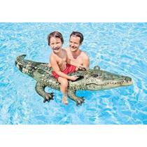 BOTE REALISTIC GATOR (1.70MX86CM) - Intex 57551