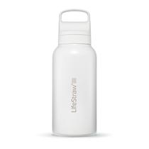 Botella con Filtro de Agua LifeStraw Go Serie 1L Blanco Polar Botella con Filtro de Agua LifeStraw Go Serie 1L Blanco Polar