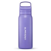 Botella con Filtro de Agua LifeStraw Go Serie 700mL Cardo Morado