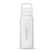 Botella de Filtro de Agua LifeStraw Go Serie 710ml Blanco Polar Botella de Filtro de Agua LifeStraw Go Serie 710ml Blanco Polar