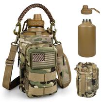 Botella DEFUNX Táctica de Acero Inoxidable Aislada de 64 oz