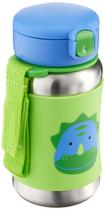 Botella Skip Hop Zoo para Niños Pequeños con Pajilla de Acero Inoxidable 350 ml