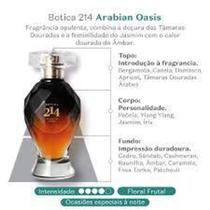 Botica 214 Arabian Oasis Floral Frutal Eau De Parfum 75ml - BOTICÁRIO Botica 214 Arabian Oasis Floral Frutal Eau De Parfum 75ml - BOTICÁRIO