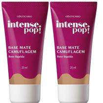 Boticário base mate camuflagem intense pop! 20ml - BOTICARIO