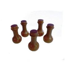 Botija marrom sem oleo, 10ml com 100 unidades