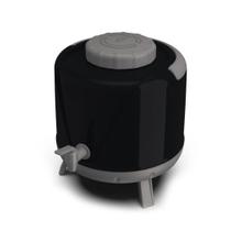 Botijão Arezzo Garrafa Galão Térmico Com Torneira 5L Preto