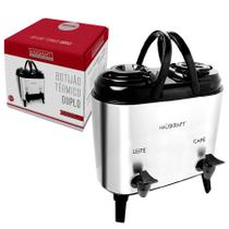 Botijão Galão Garrafa Térmico Duplo Leite Inox Camping 12 L Botijão Galão Garrafa Térmico Duplo Leite Inox Camping 12 L