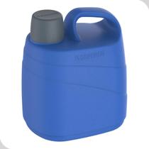 Botijão Garrafa De Agua 5L Azul Termica Com Copo Tampa Alça Soprano