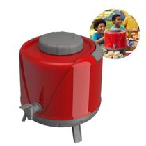 Botijão Garrafa Térmica 5 Litros Com Torneira com parede dupla e isolamento térmico em Poliuretano