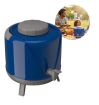 Botijão Garrafa Térmica 5 Litros Com Torneira com parede dupla e isolamento térmico em Poliuretano