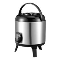 Botijão Garrafa Térmica Inox 5,8 Litros Torneira Café Leite - PGB