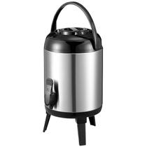 Botijão Garrafa Térmica Inox 9,5 Litros Torneira Café Hotel