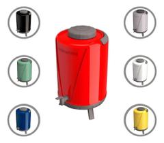 Botijão Garrafão Térmico 10 Litros Água Suco Chá T Vermelho