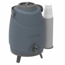 Botijão Garrafão Térmico Soprano Aspen 12L Cinza Estacionário