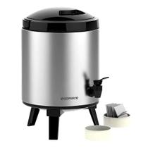 Botijao palace 6l inox/preto Botijao palace 6l inox/preto