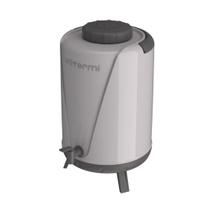 Botijão Térmico 10 Litros Galão com Torneira e Pezinho Ideal para Café Chá Suco e Água Unitermi COR:MARFIM