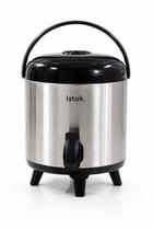 Botijão Térmico 5,5L Inox com Torneira Conserva Bebidas Quentes e Frias até 10 Horas Botijão Térmico 5,5L Inox com Torneira Conserva Bebidas Quentes e Frias até 10 Horas