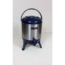 Botijão térmico em inox orcil 5,8l azul