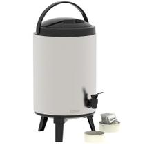 Botijão Térmico Inox com Alça e Porta-Sachê 4,63 kg